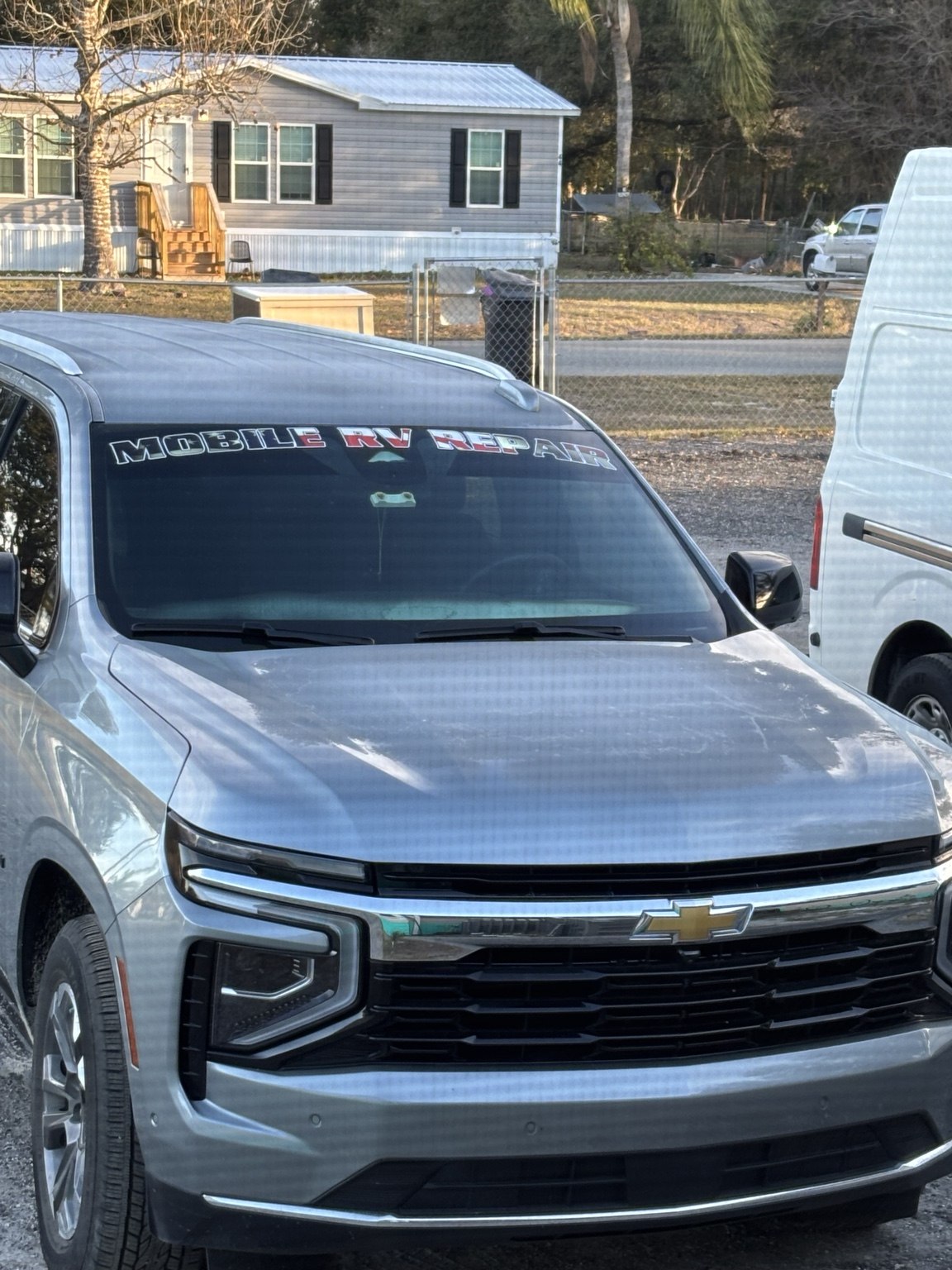 American Mobile RV service vehicle